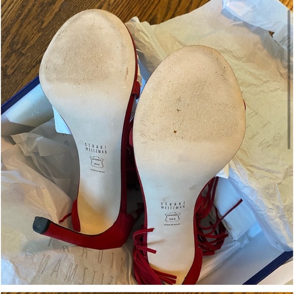 MAKE OFFER NOW!!!LAST CHANCE!!!CLOSING!!!💋STUART WEITZMAN💋NUDIST STILETTO - Picture 7 of 7